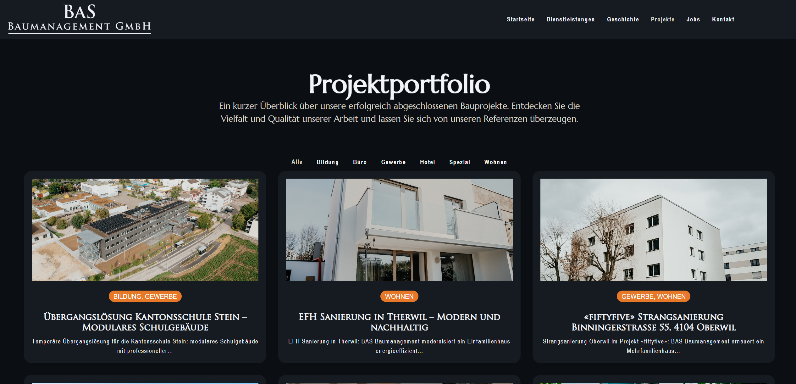 BAS Baumanagement – Digitale Präzision für Bauprojekte mit Anspruch – Impression 1